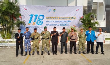 Upacara Harkitnas Ke-118 Tingkat Kota Cirebon Berlangsung Khidmat